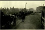 1918. Colonna inglese con carri sul Ponte del Popolo verso nord. (Oscar Mario Zatta)